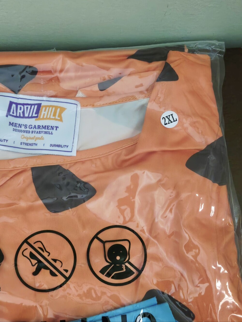 NEW Halloween Caveman Costume Men's Size 2XL - Picture 5 of 5